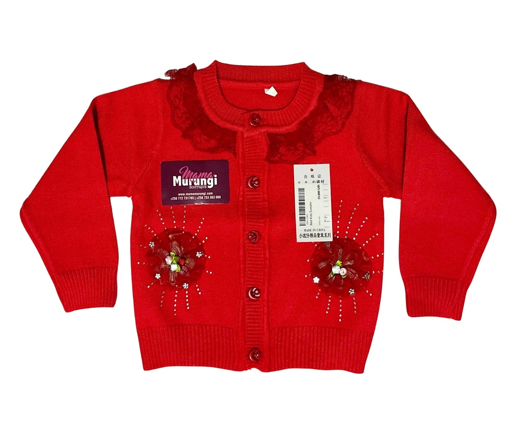 Red Kids Sweater  