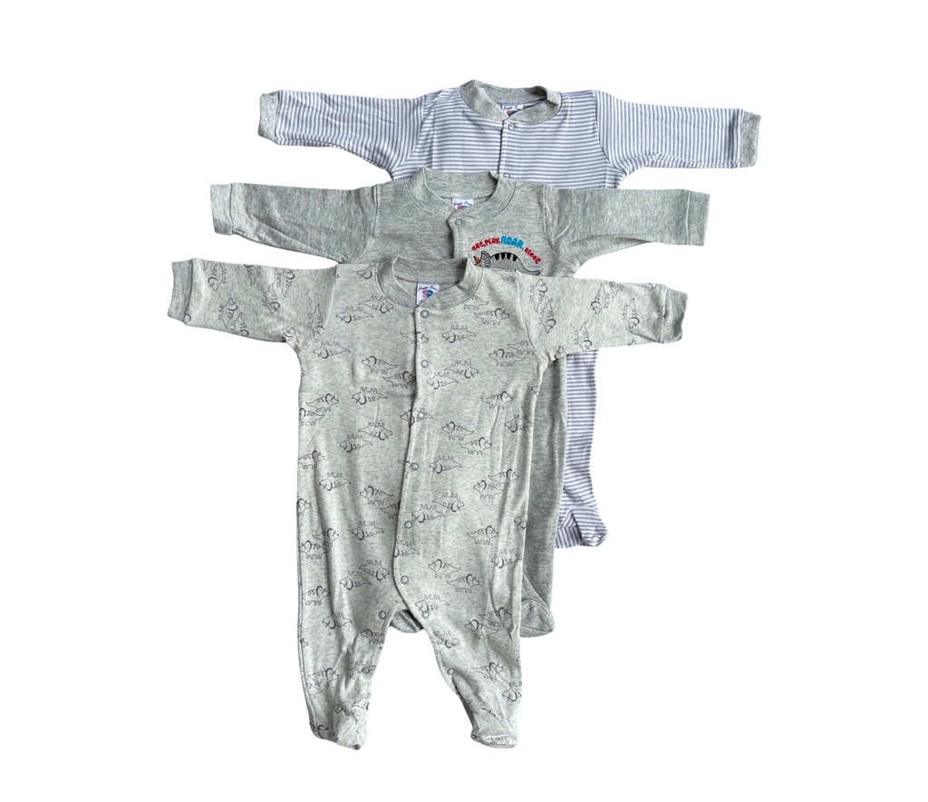 3Pack Baby Overall