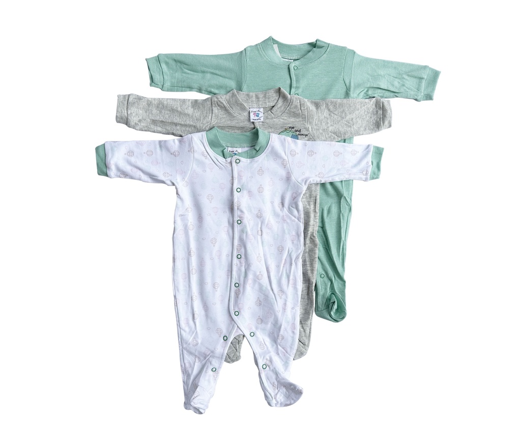 3Pack Baby Overall