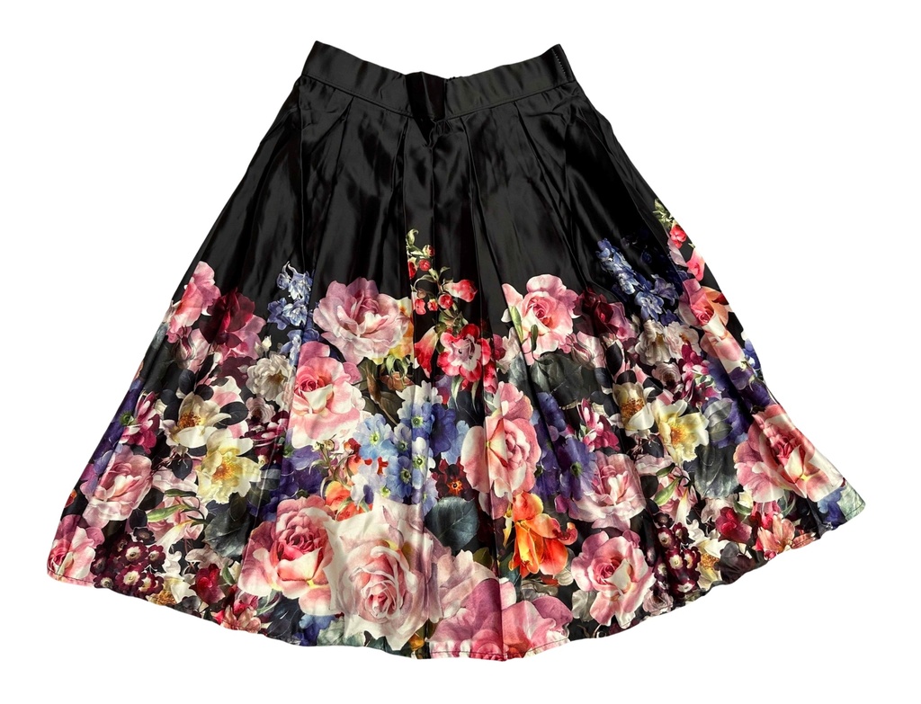 Girl's Floral Skirt