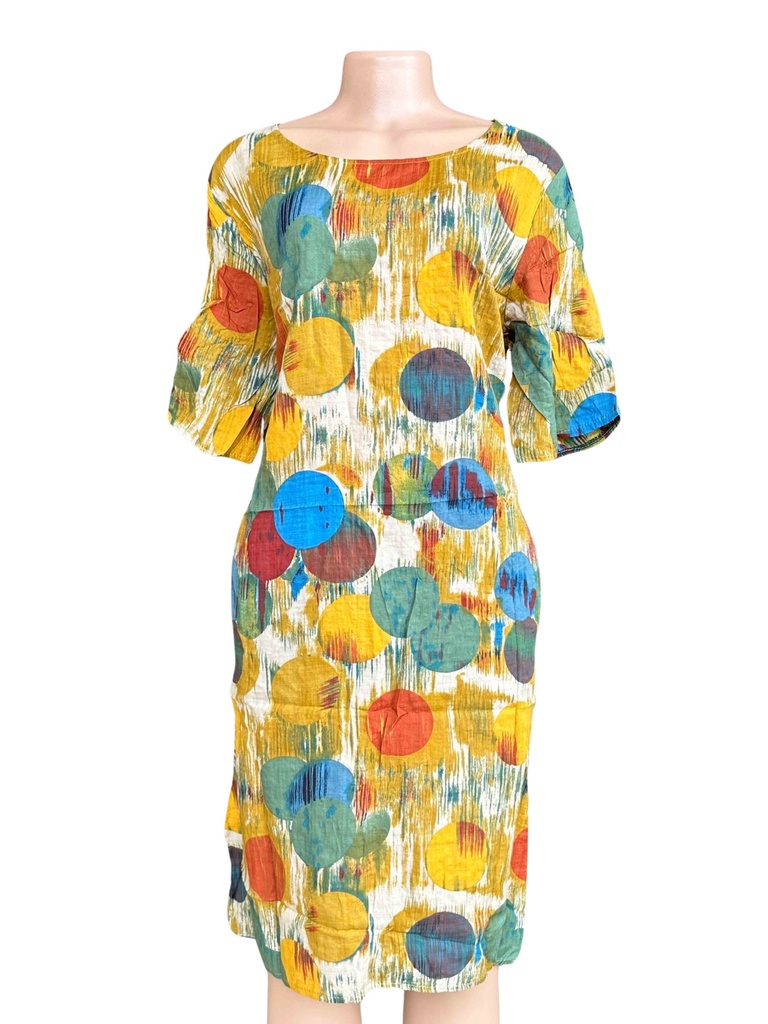 Multicolored Women's Sack Dress