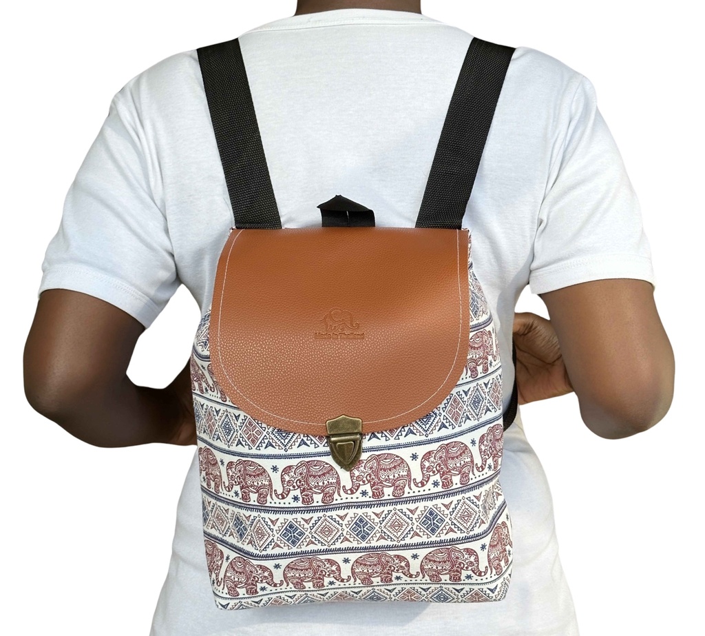 Muliticolored Bagpack