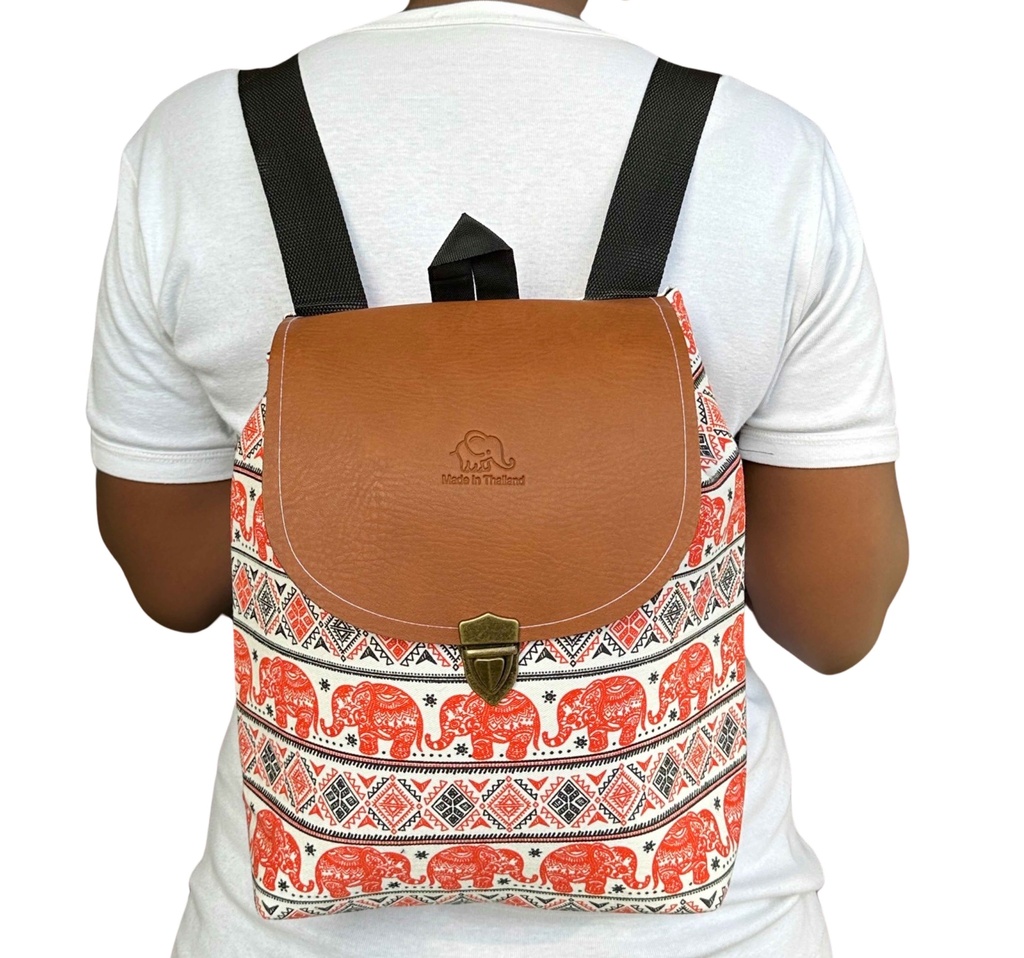 Muliticolored Backpack