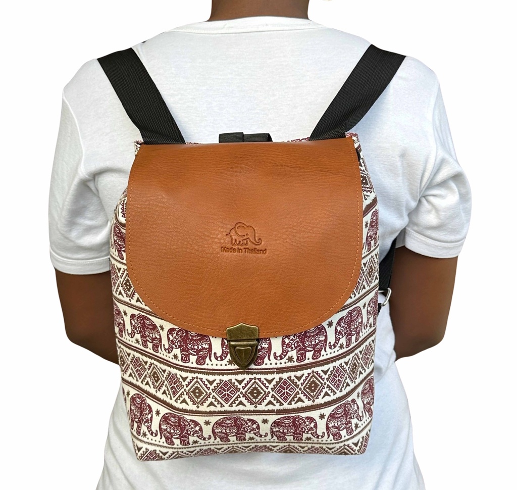 Muliticolored Backpack