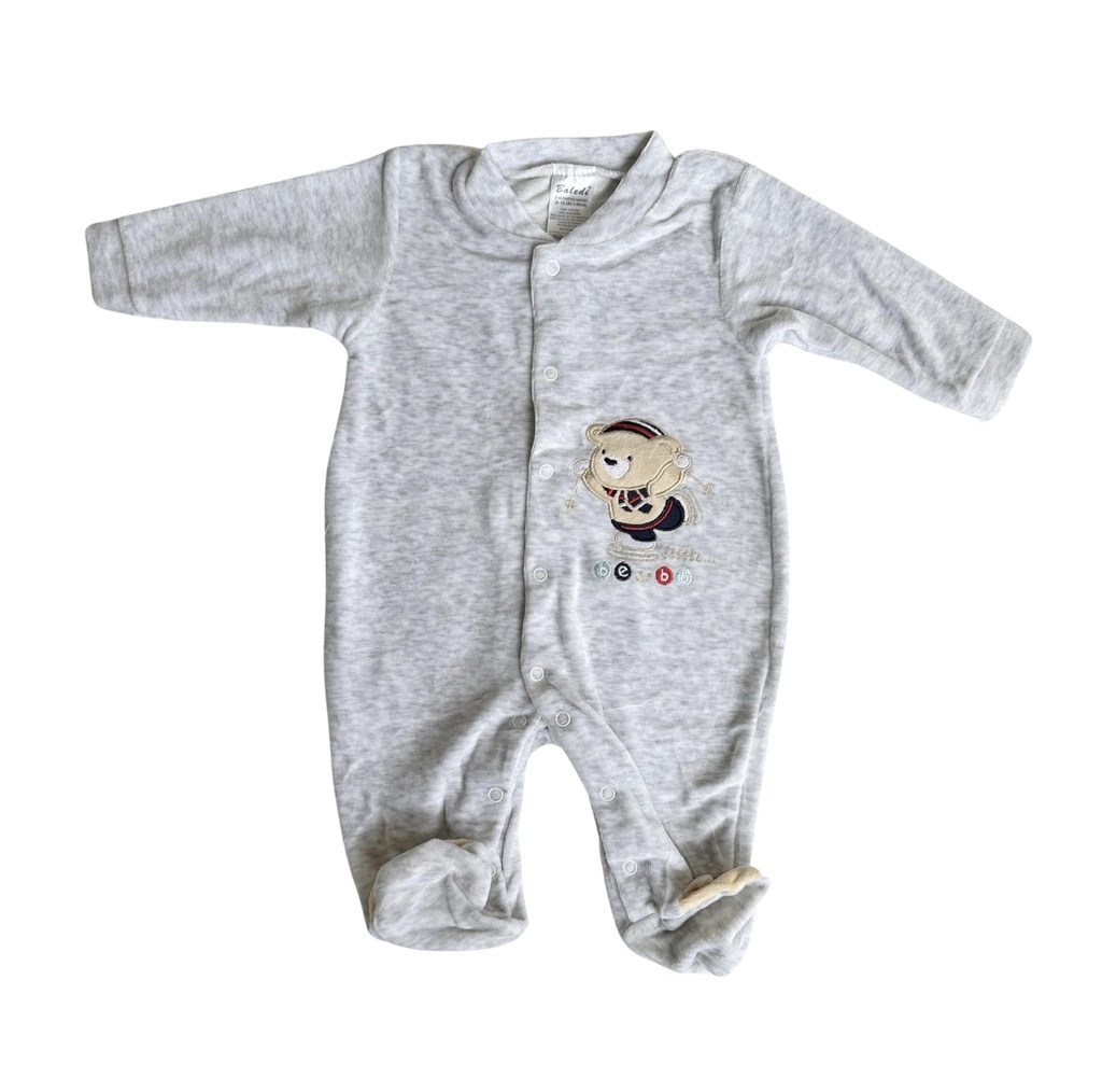 Grey Baby Overall