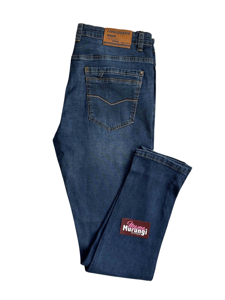 Blue Men's Jean Trouser