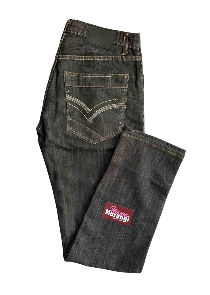 Black Men's Jean Trouser