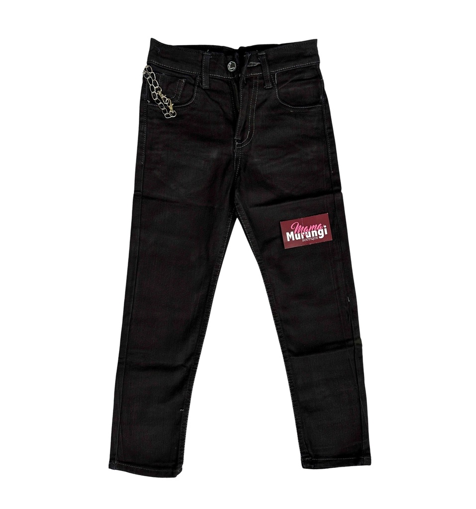 Black Boy's Trouser