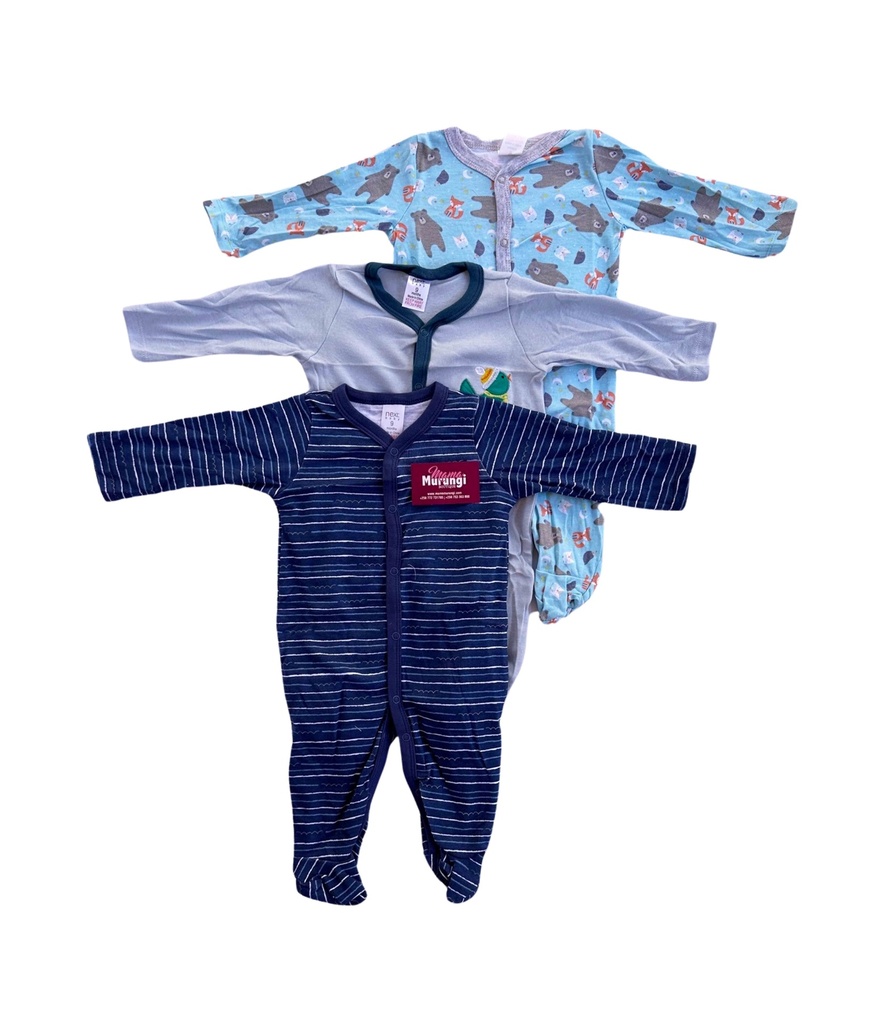 3Pack Baby Overall