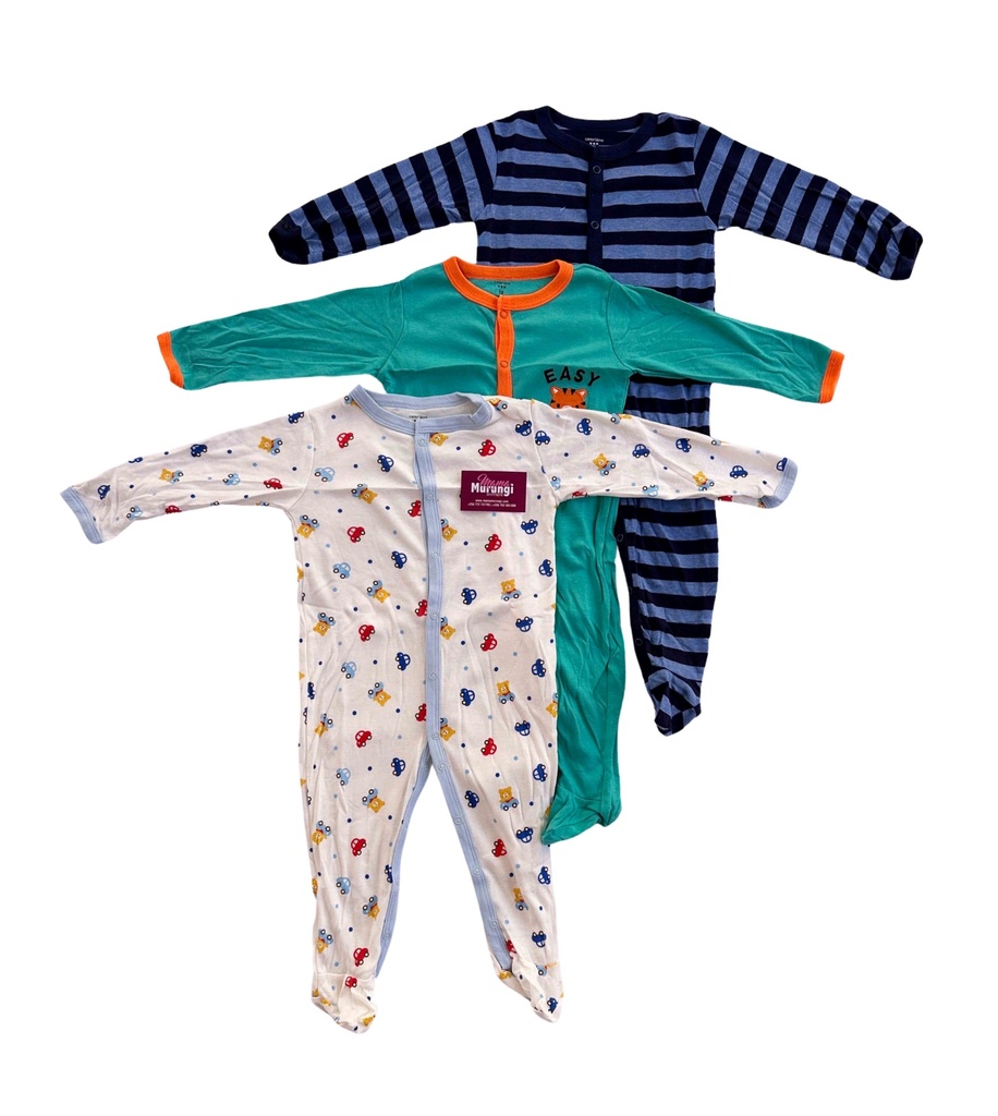 3Pack Baby Overall