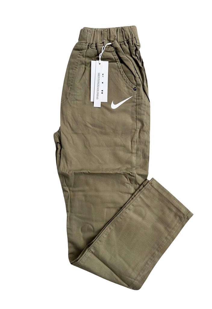 Khaki Boy's Trouser