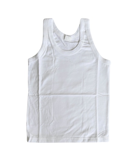 [OS/BB/796] White Baby Vest