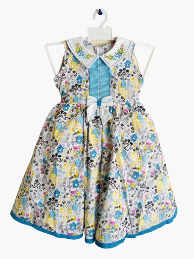 [OS/G/2064] Multicolored  Girl's Dress