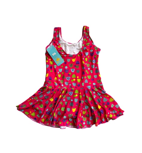 [OS/G/2207] Multicolored Girl's Swimming Costume