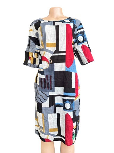 [09/23/G/2840] Multicolored Women's Dress