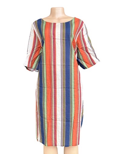[09/23/W/2908] Multicolored Women's Sack Dress