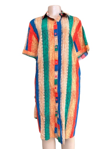[09/23/W/2957] Multicolored Women's Sack Dress 