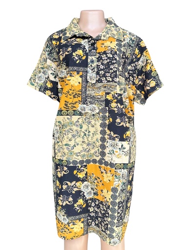 [09/23/W/2961] Multicolored Women's Dress 