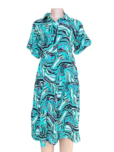 [09/23/W/2966] Multicolored Women's Dress 