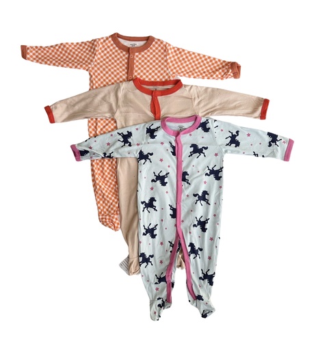 [OS/BB/3108] 3pack Baby Overall