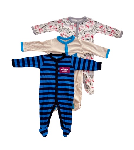 [03/24/B/4834] 3Pack Baby Overall