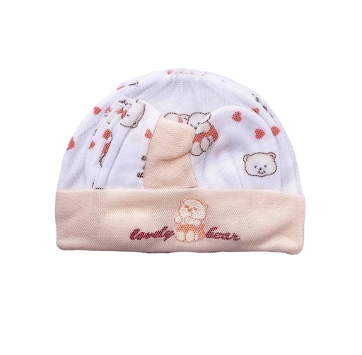 [03/24/BB/5076] Baby Cap, Mitten& Booty Set